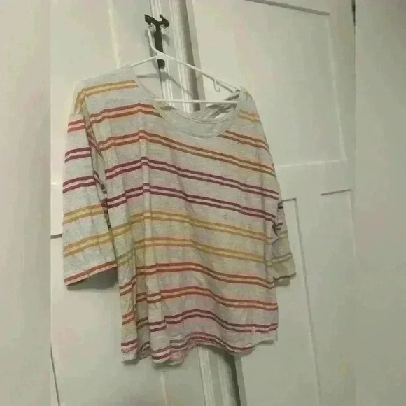 Bashful stripe Talbots tee - Picture 5 of 6